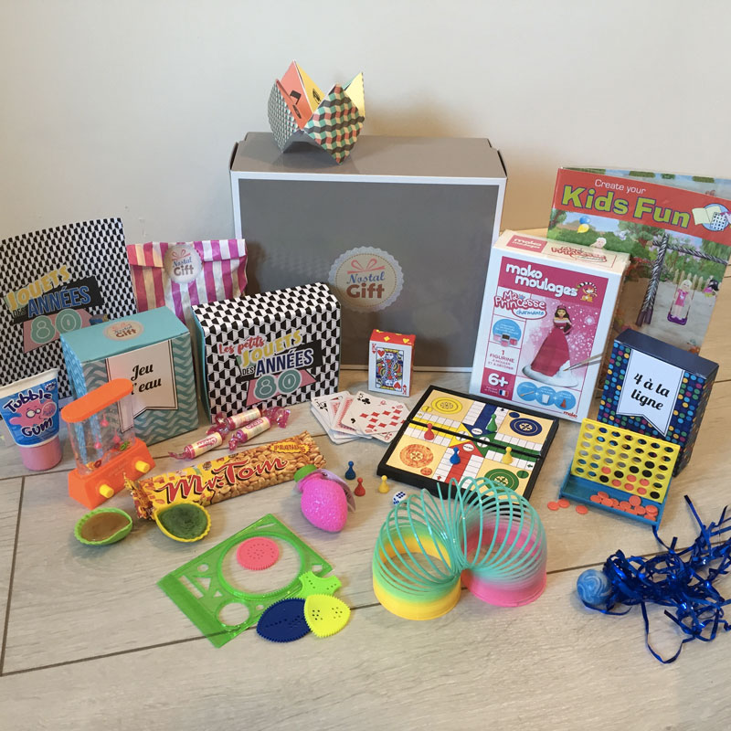 Coffret Cadeau « Jouets des années