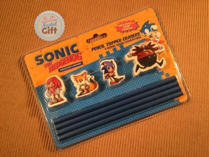 Kit crayons et gommes – Sonic