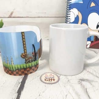 Mug en 3D lenticulaire – Sonic