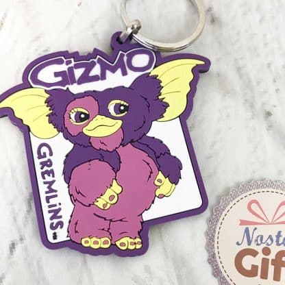 Porte clef Gizmo rose et violet – Image 2