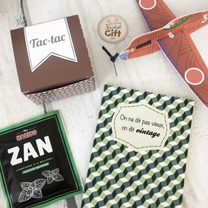 Coffret Cadeau « Génération 60 dans la cour d'école » Homme