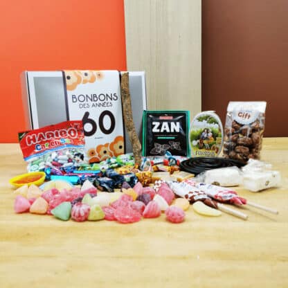Boîte bonbons des années 60 - Coffret bonbons 60 – Image 5