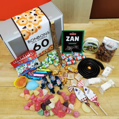 Boîte bonbons des années 60 - Coffret bonbons 60 – Image 6