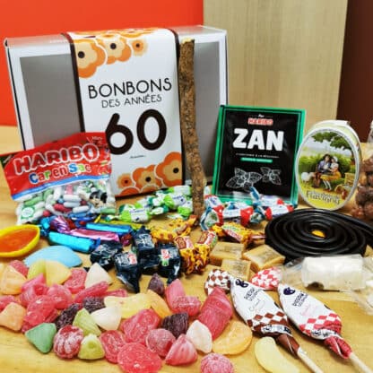 Boîte bonbons des années 60 - Coffret bonbons 60 – Image 4
