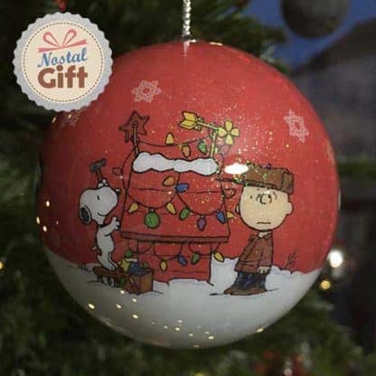 Boule de noel Snoopy