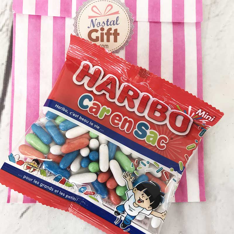 Sachet bonbon Carensac au réglisse de Haribo