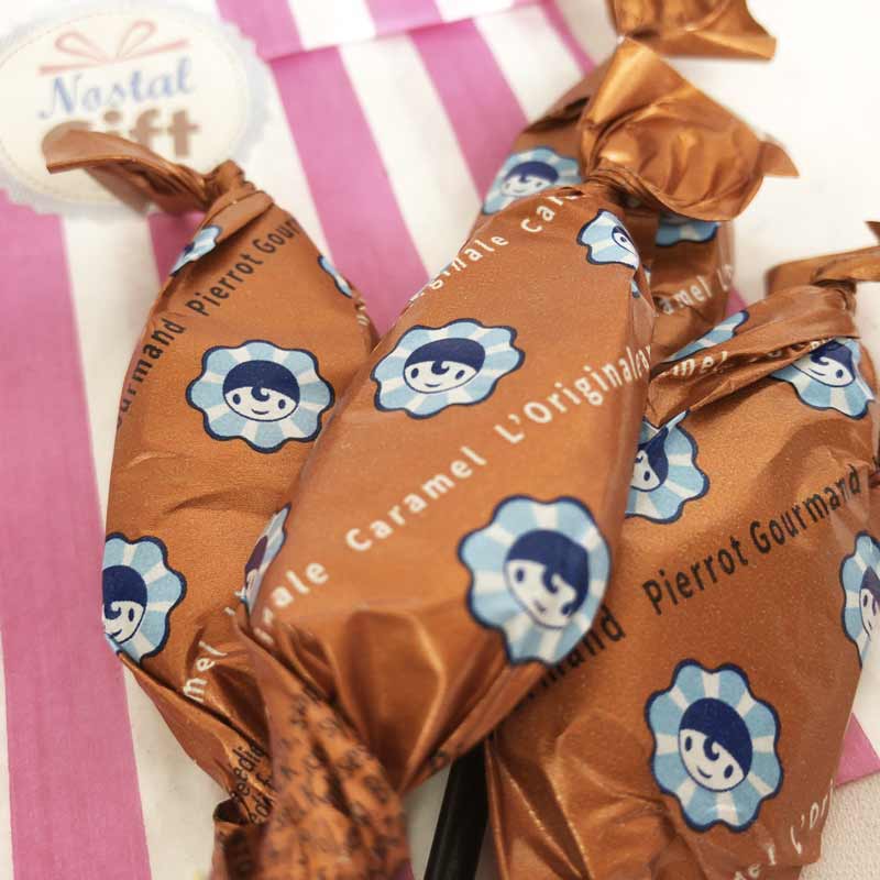 10 sucettes Pierrot Gourmand caramel revisitées
