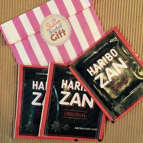 Zan - Pain à la réglisse (goût anis) - bonbon Haribo x3