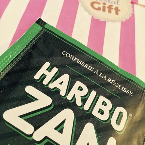 Zan - Pain à la réglisse (goût menthe) - bonbon Haribo x3