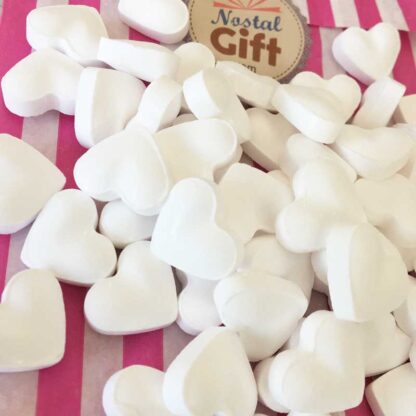 Bonbon dextrose coeur blanc (100g) – Image 2