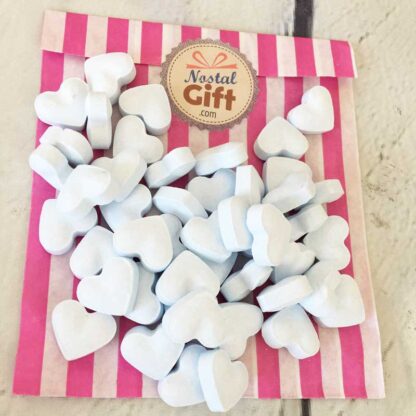 Bonbon dextrose coeur bleu clair x 50 (100g)