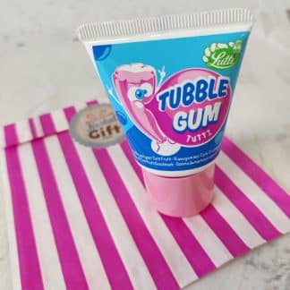 Tubble gum - Chewing gum en tube - goût tutti frutti x1 - Chewing gum Léo