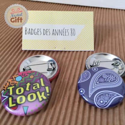 Badges des années 80