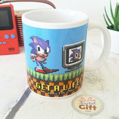 Mug Sonic "Get a life"
