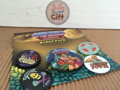 Set de 5 badges Musclor - Les maîtres de l'univers – Image 2