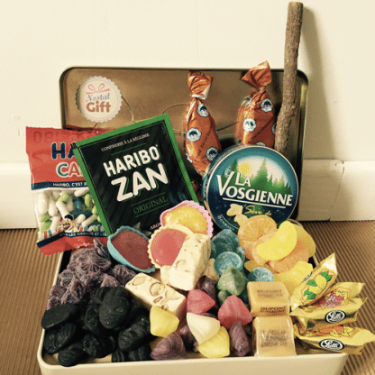 Coffret cadeau "Le livre de la jungle" boite remplie de bonbons des années 60 – Image 4