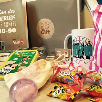 Coffret Cadeau « Fan des séries des années 80-90 » - Femme – Image 2