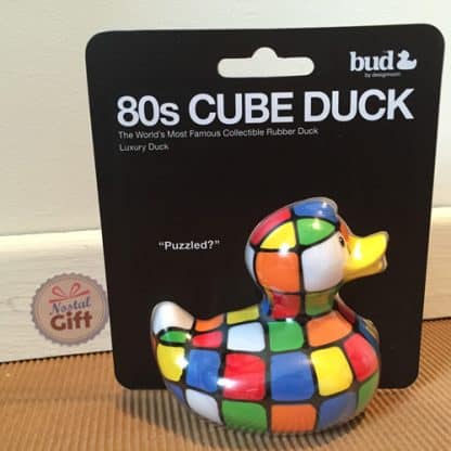 Canard en plastique inspire du Rubik's cube