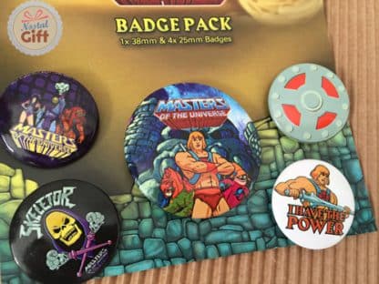Set de 5 badges Musclor - Les maîtres de l'univers – Image 3