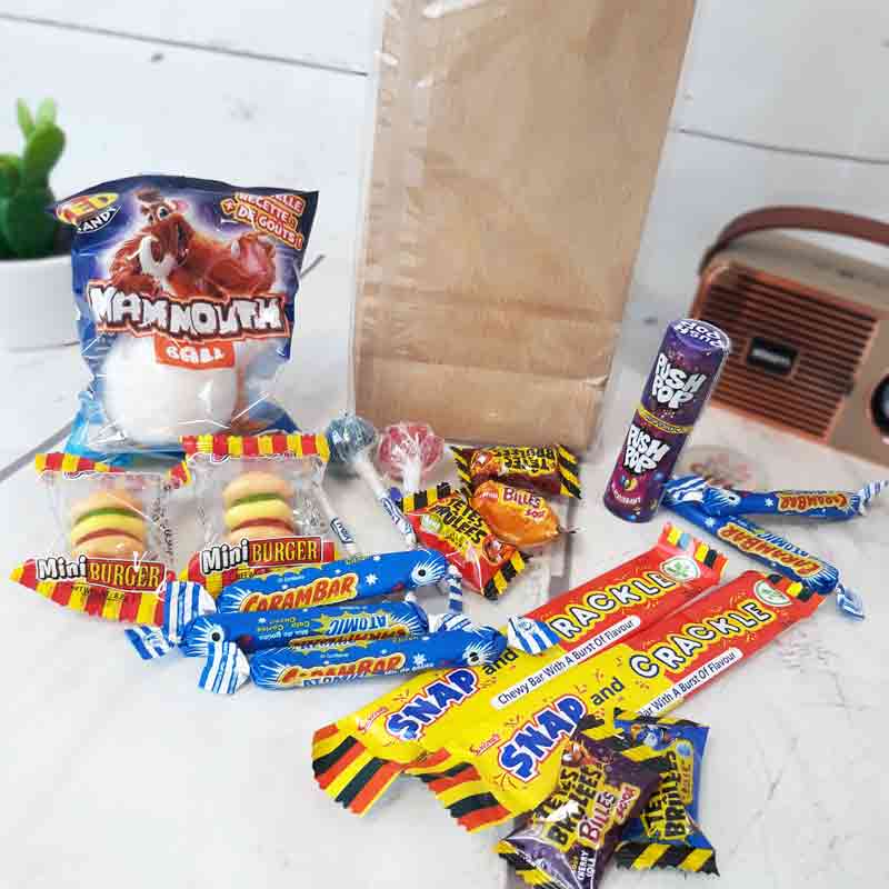 NostalGift.com - Sachet de bonbons rétro des années 90 : : Epicerie