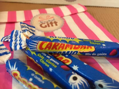 Carambar atomic (mix gout Cola, Cerise et Citron) à l'unité