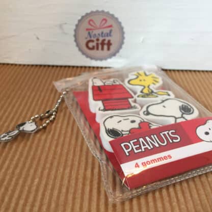 Snoopy - Lot de 4 gommes – Image 2