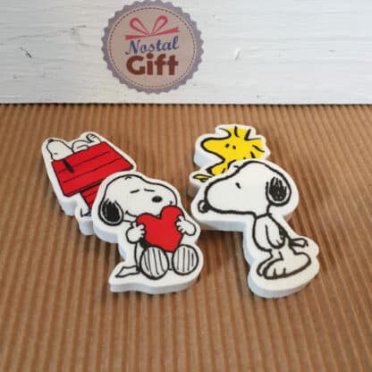 Snoopy - Lot de 4 gommes