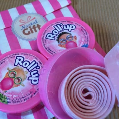 Roll-up - Chewing gum à dérouler (Tutti Frutti) - Lutti x 3