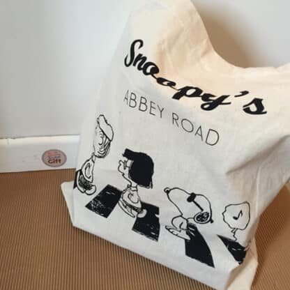 Snoopy - Tote Bag en coton - Abbey Road