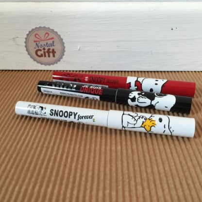 Snoopy – Stylo encre bleue Licence officielle