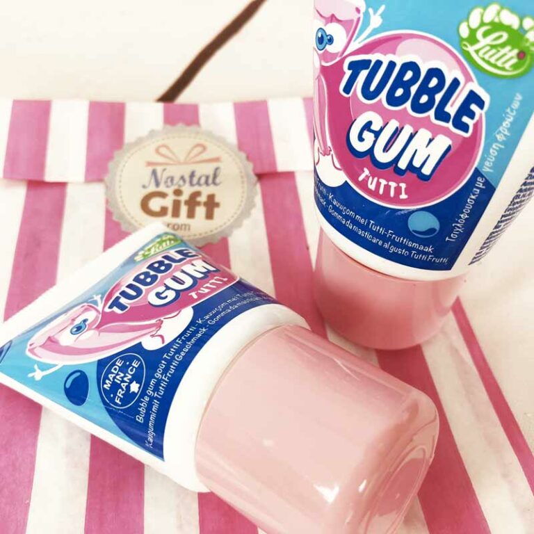 Chewing Gum Qui Garde Le Gout Tubble gum - Chewing gum en tube - Tutti frutti x2 - Chewing gum Léo