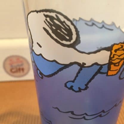 Snoopy nageur - Lot de 2 verres