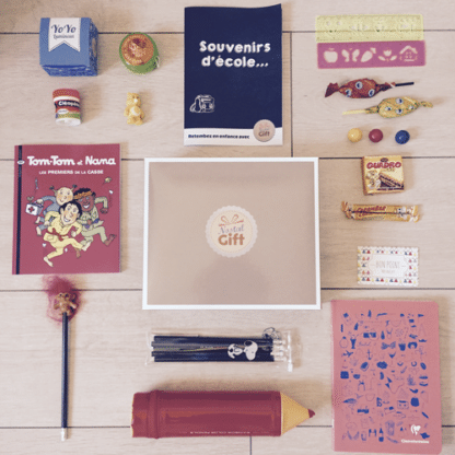 Coffret Cadeau « Souvenir d'école » - Femme