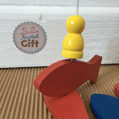 Jeu de pêche magnétique en bois – Image 2