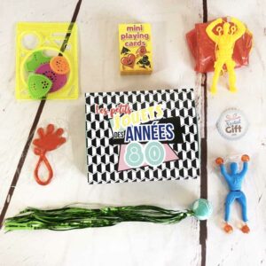 Coffret cadeau - "Les petits jouets des années 80"