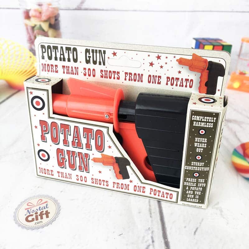 Pistolet à Patate Humoristique sur Rapid Cadeau