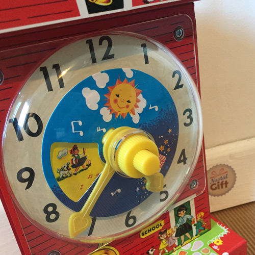 Drfeify Jouet d'horloge Horloge jouet enfants apprentissage horloge  apprentissage montres horloge modèle jouets talkie-walkie - Cdiscount Maison