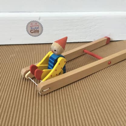 Acrobate en bois - Clown gymnaste