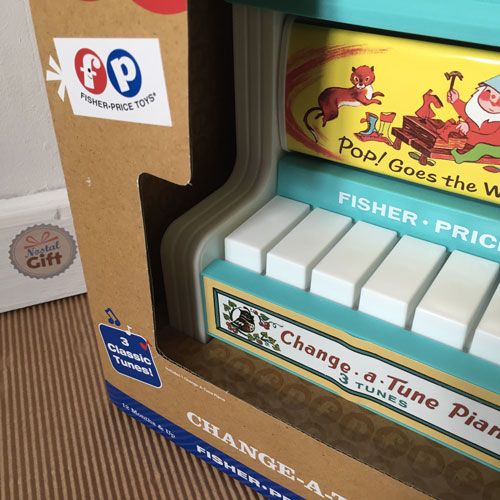 Fisher Price vintage Piano Change a tune