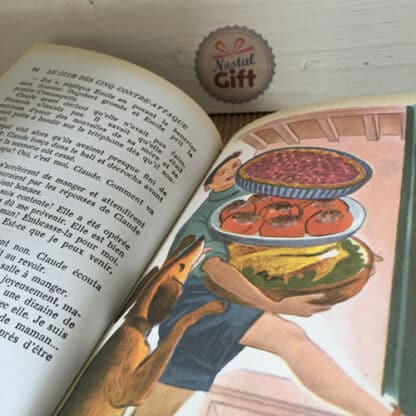 Le club des Cinq et le passage secret - réédition de 1955