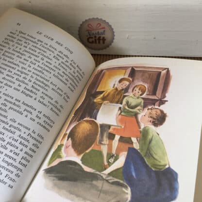 Le club des Cinq et le passage secret - réédition de 1955