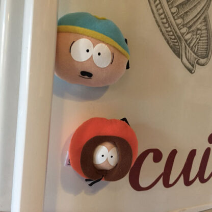 South Park - Aimant - tête de Kenny et Cartman (lot de 2)