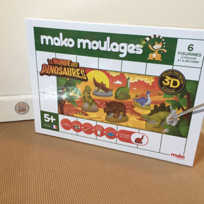 Mako moulages - Dinosaures - 6 moules – Image 2