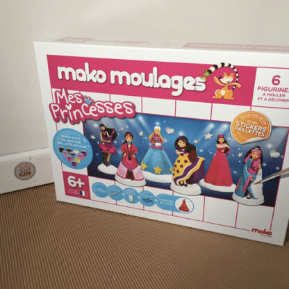 Mako moulages - Mes princesses - 6 moules