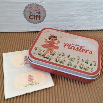 Boîte de pansements vintage "petite fille" – Image 2