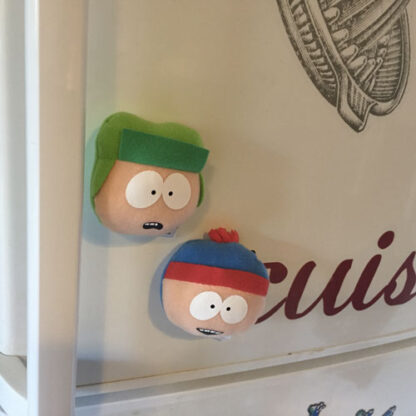 South Park - Aimant - tête de Stan et Kyle (lot de 2)