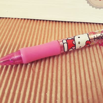 Hello Kitty – Stylo rose Licence officielle
