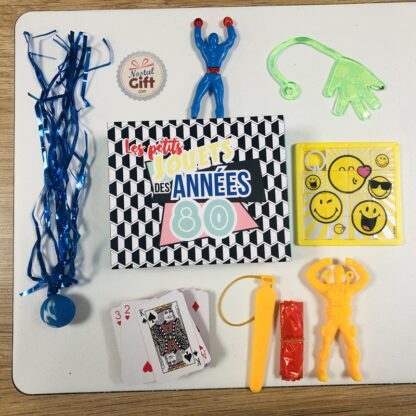 Coffret cadeau - "Les petits jouets des années 80"