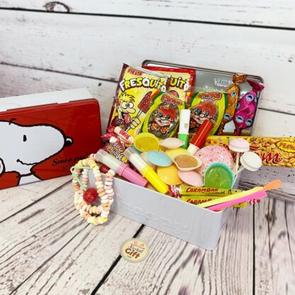 Coffret Cadeau : Bonbons des années 70 "Snoopy"