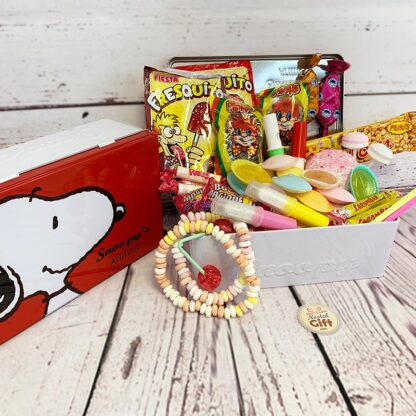 Coffret Cadeau : Bonbons des années 70 "Snoopy"